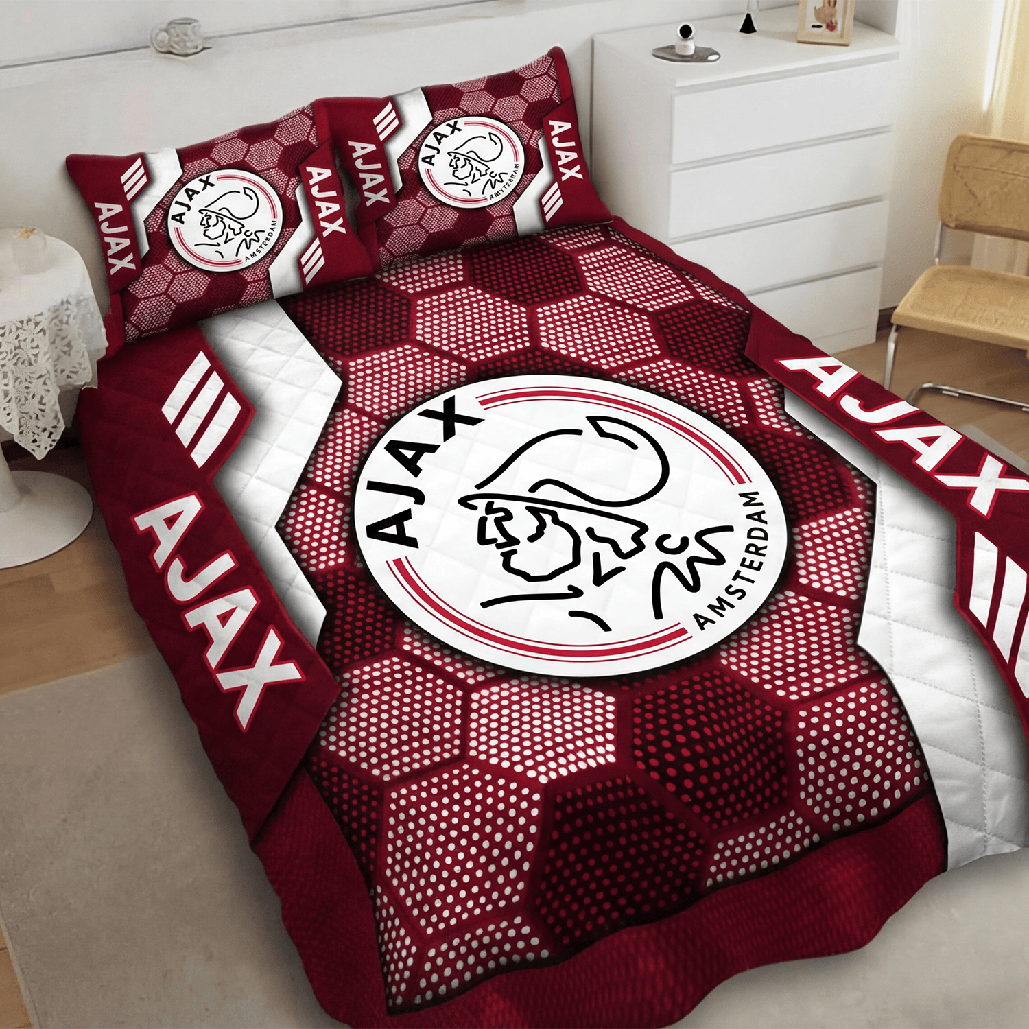 Ajax Inspired Quilt Set
