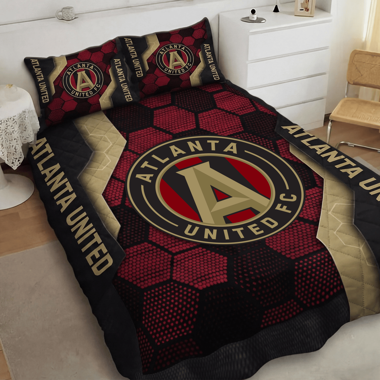 Atlanta United FC Inspired Quilt Set