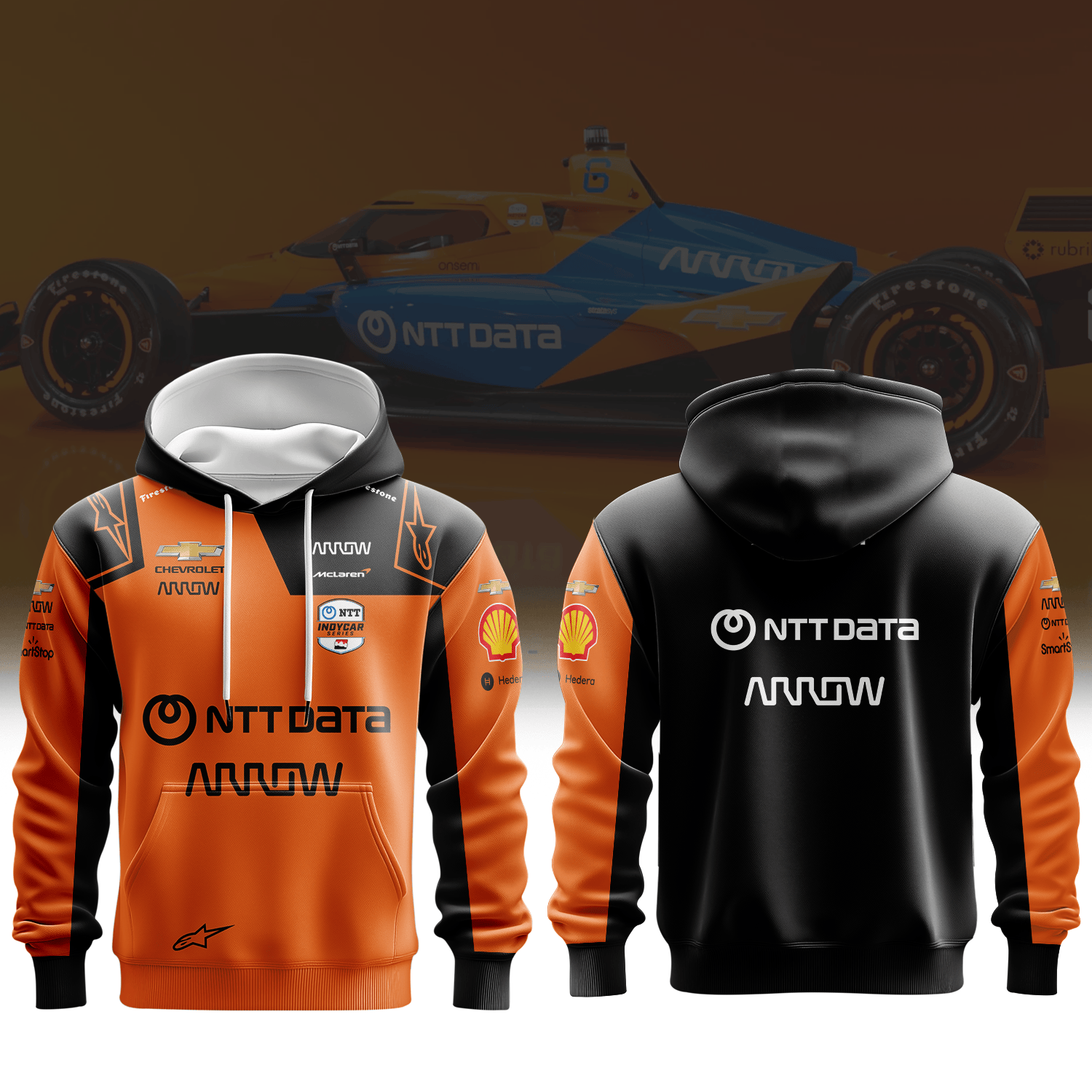 Arrow McLaren Nolan Siegel Inspired 3D Apparel